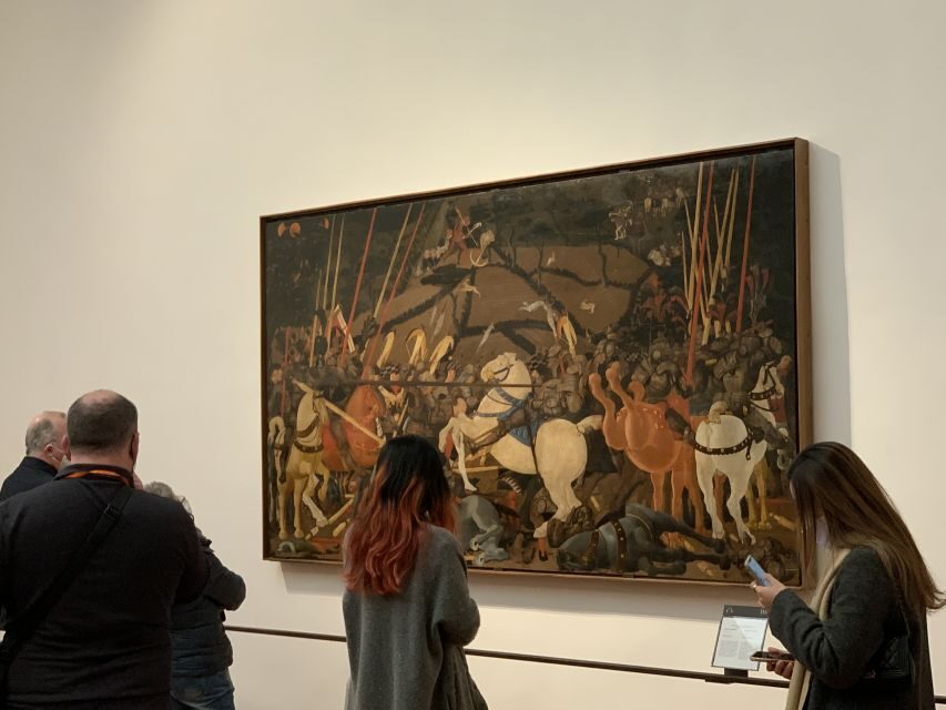Florence: Uffizi Gallery Guided Tour w/ Skip-the-Line Entry - Small groups (9 max) and real-time adjustments