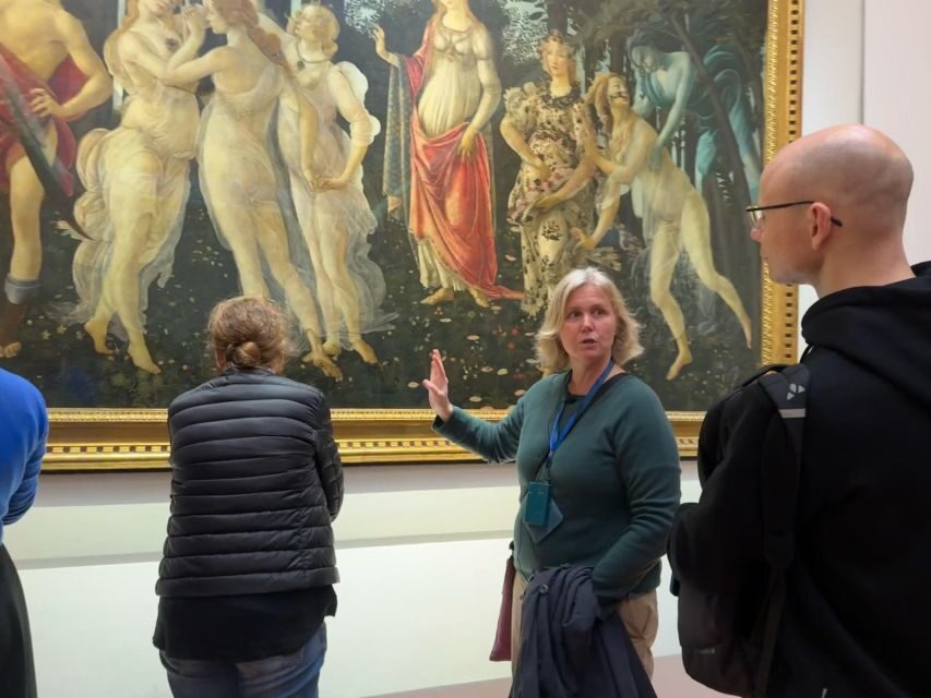 Florence: Uffizi Gallery Timed-Entry Ticket with Escort - Meet the Greeter at Leonardo’s Statue and Get Set Up