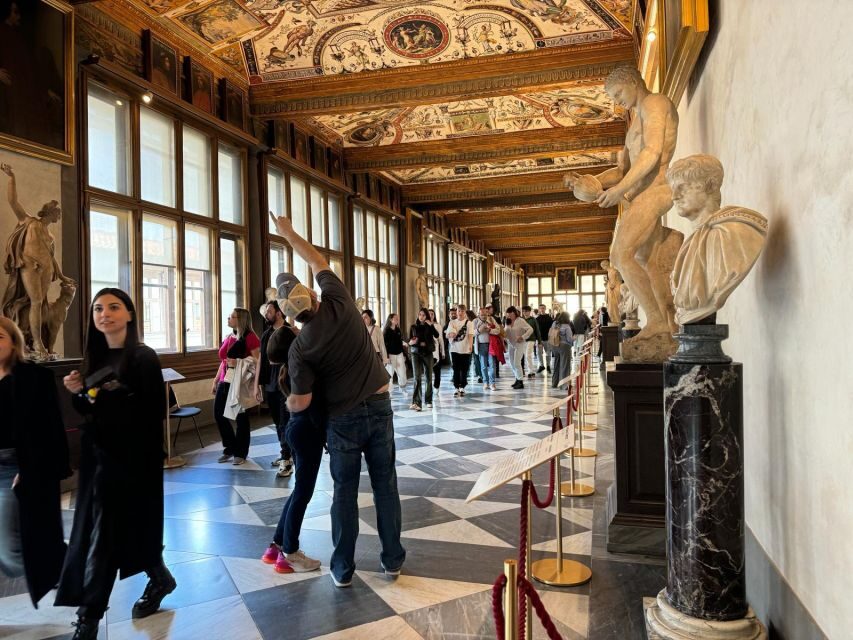 Florence: Uffizi Gallery Timed-Entry Ticket with Escort - Use POP GUIDE Well: Download, Headset, and Login Timing