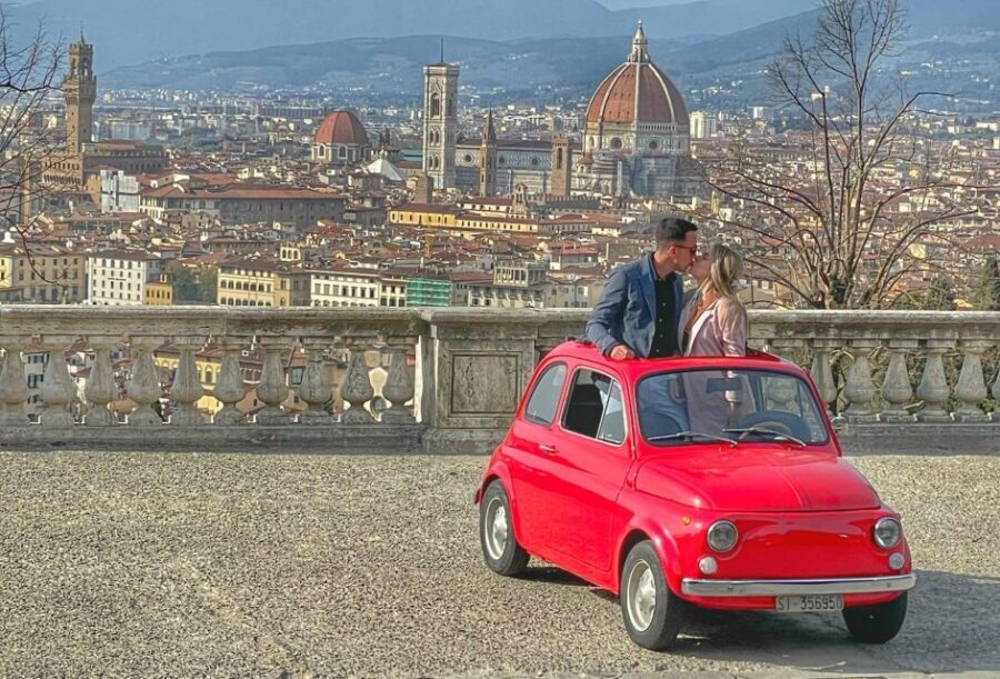 Florence: Vintage Fiat 500 Tour with Wine Tasting at Winery - A vintage Fiat 500 is the perfect excuse to slow down