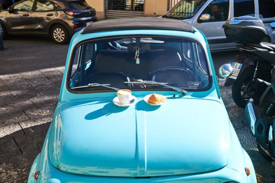 Florence: Vintage Fiat 500 Tour with Wine Tasting at Winery - Where the tour starts: Via del Campuccio and the first “wow”