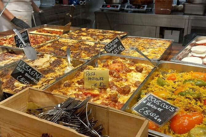 Florence Walking Food Tour with Fiorentina Steak and Wine - Gelato time in a medieval square: the line is part of the deal