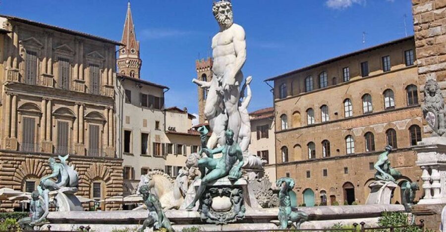 Florence: Walking Tour with Accademia & Uffizi Galleries - Piazza Signoria to Palazzo Vecchio: Florence’s political stage