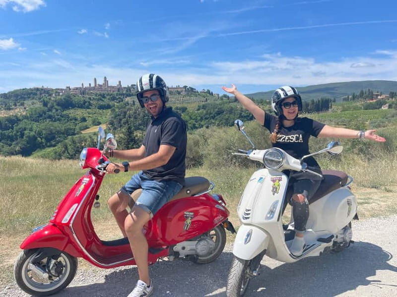 from Florence: All inclusive Tuscany Vespa Tour in Chianti - The winery lunch and tastings: Tuscan meal plus wine and olive oil