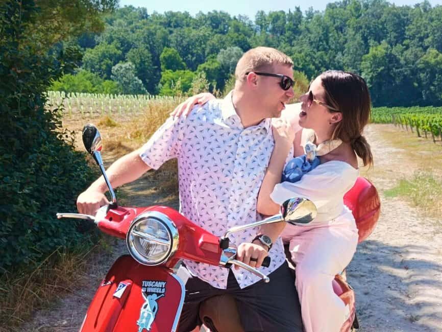 from Florence: All inclusive Tuscany Vespa Tour in Chianti - The driving test rules (and what happens if you can’t ride)