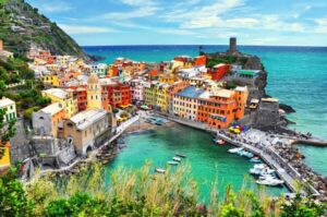 From Florence: Cinque Terre Small-Group Day Trip - Manarola: colorful houses, a viewpoint, and wine in hand