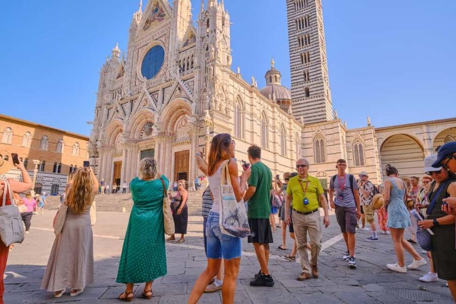 From Florence: Private Pisa, Siena and San Gimignano Trip - Entering Siena: Cathedral hilltop views and Piazza del Campo time