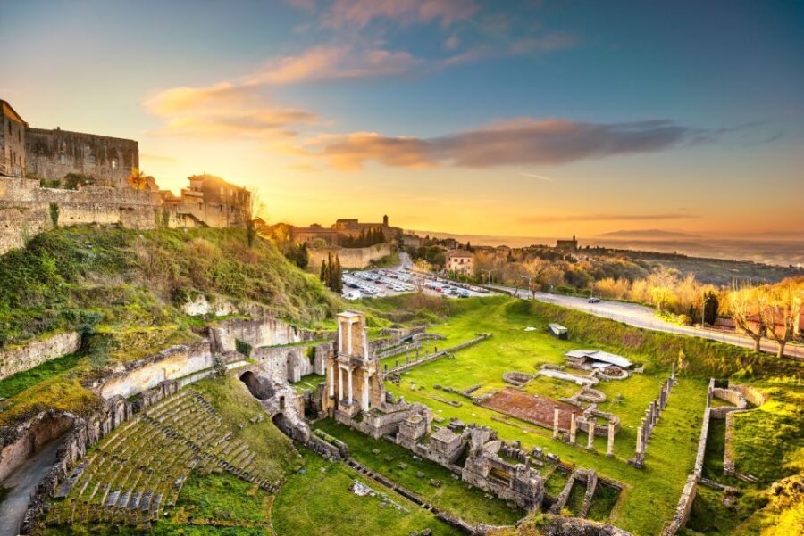 From Florence: PRIVATE Tour of San Gimignano and Volterra - Volterra: cobbled streets and layered time travel