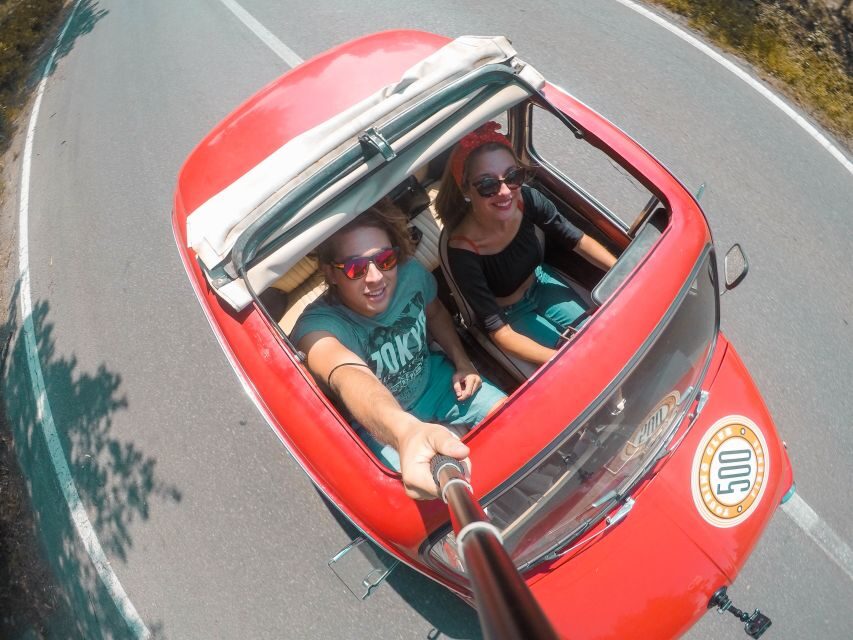 From Florence: Self-Drive Fiat 500 Tour - 500 Touring Club start: lesson, safety briefing, and meeting your guide