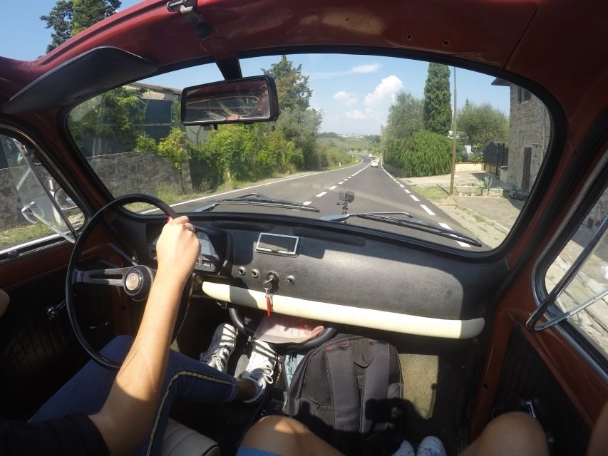 From Florence: Self-Drive Fiat 500 Tour - Chianti hills drive at your pace: cypress roads and panoramic stops