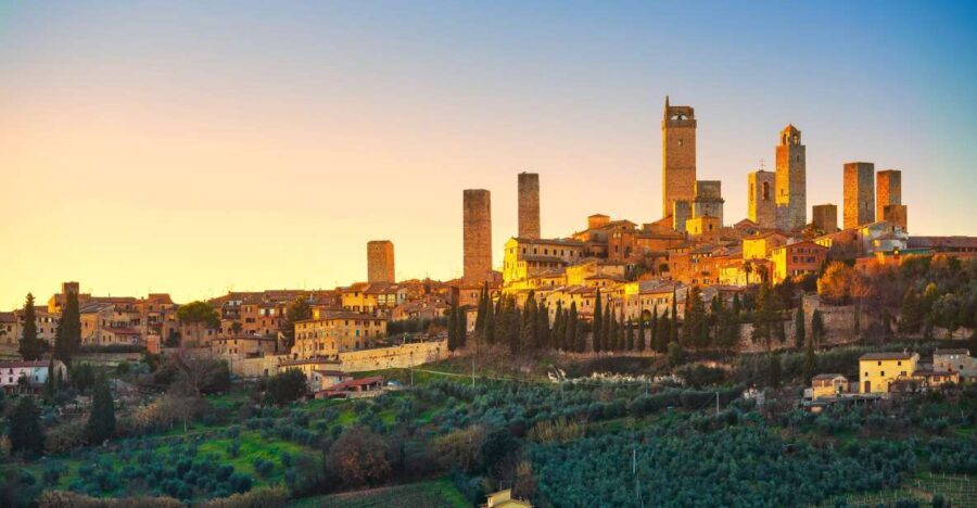 From Florence: Semi Private Deep Wine Chianti San Gimignano - San Michele a Torri: family-run wine estate tasting in the province of Florence