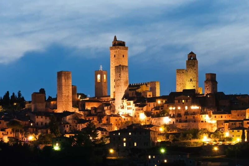 From Florence: Siena & San Gimignano Guided Tour and Dinner - Siena on Foot: Piazza del Campo, Contrade, and Palio Energy