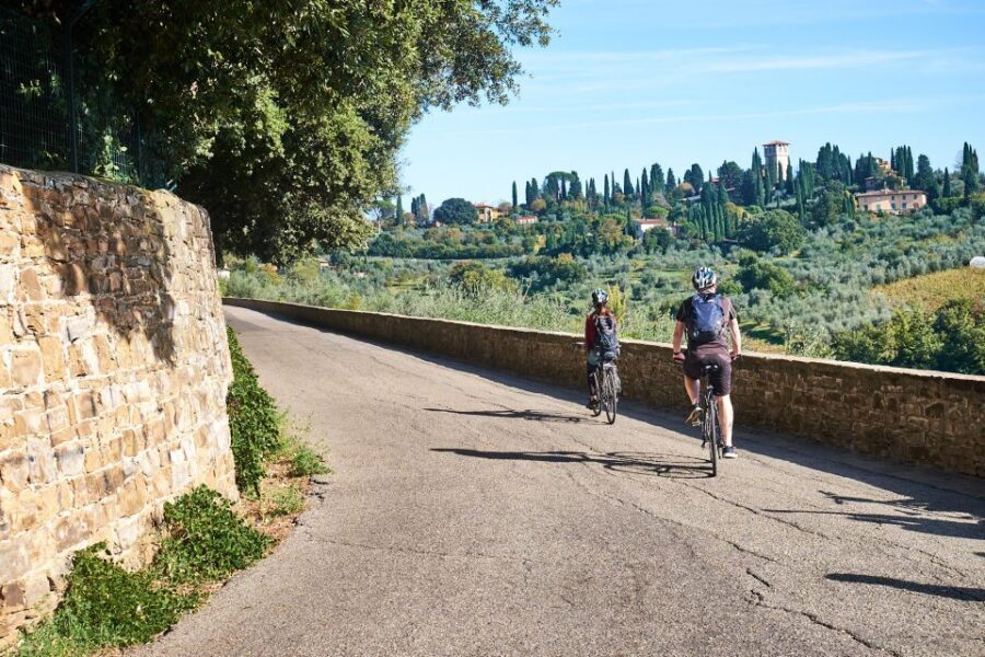 From Florence: Tuscan Hills Biking with Farm Tour and Lunch - From Florence Out to Chianti: How the Ride Starts