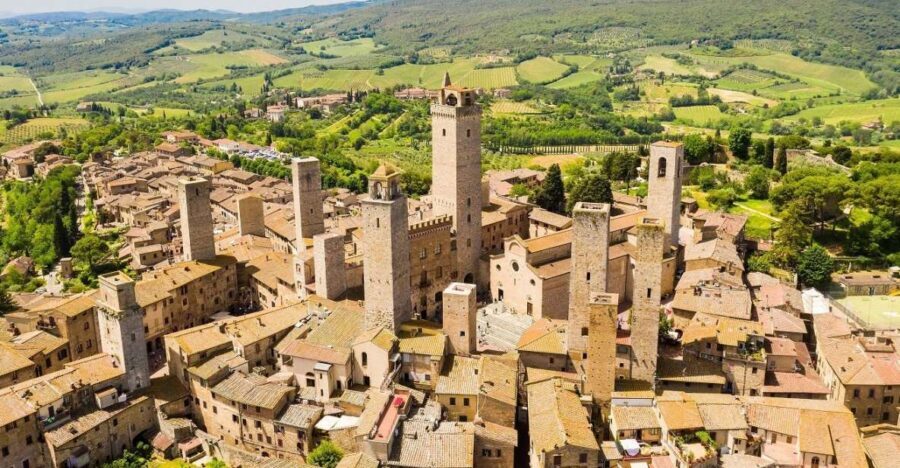 From Florence: Tuscany Day Trip with a Private Chauffeur - San Gimignano’s fine towers: how to enjoy the walled hilltop town