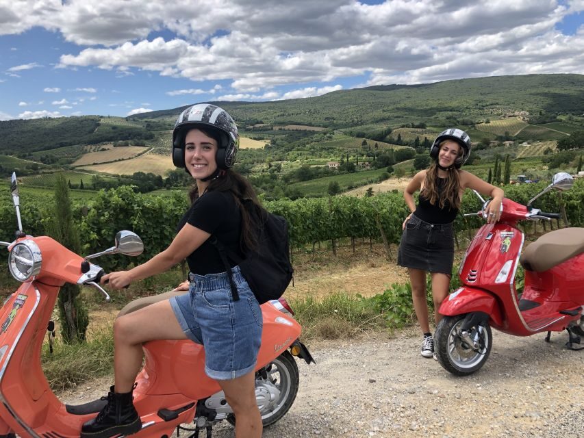 From San Gimignano: Chianti Half-Day Vespa Tour with Lunch - What to bring so your day doesn’t get derailed