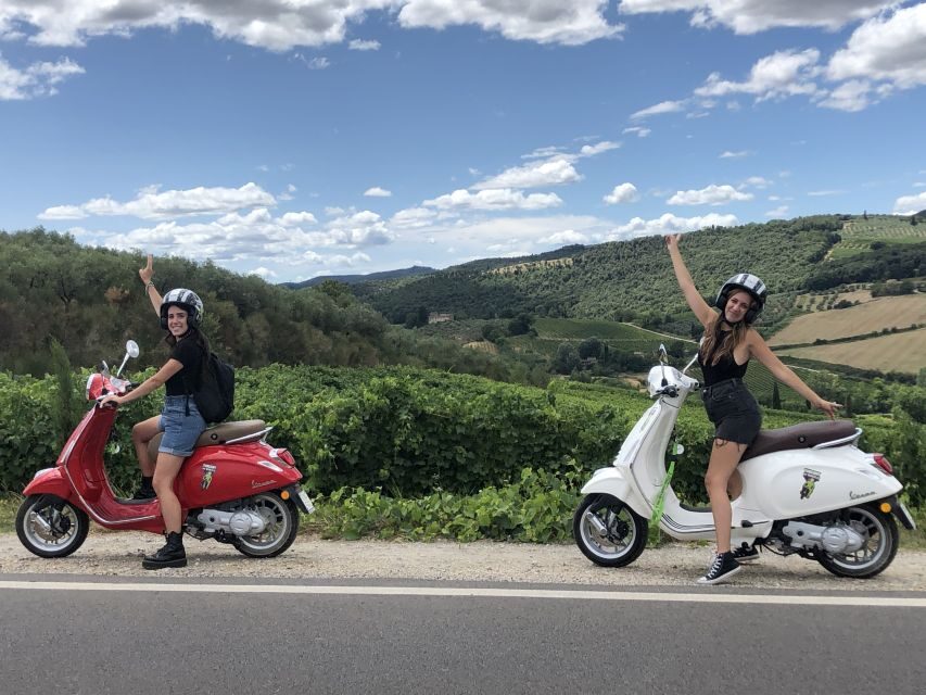 From San Gimignano: Chianti Half-Day Vespa Tour with Lunch - Route highlights you can actually picture in your head