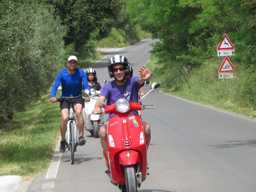 From San Gimignano: Chianti Half-Day Vespa Tour with Lunch - The driving test and safety rules (read this part twice)