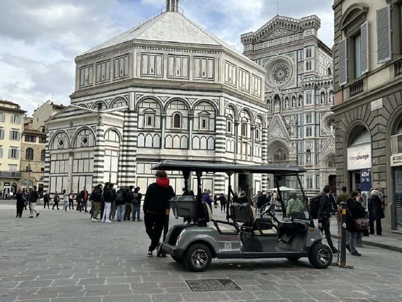Golf Cart Firenze: Tour Guidato Esclusivo e Sostenibile - Audio guide: the smart way to get history without slowing down