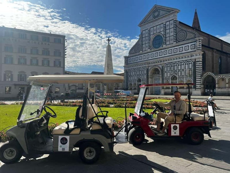 Golf Cart Firenze: Tour Guidato Esclusivo e Sostenibile - Optional Piazzale Michelangelo and the sunset plan
