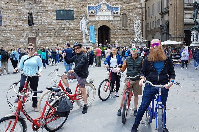 Highlights of Florence Bike Tour (E-bike Upgrade Available) - Bike setup, headsets, and the real-life Florence street challenge
