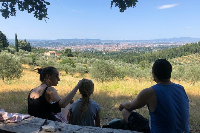Hiking Florence Tuscany hills with lunch & wine - Fiesole Views and the Pietraserena Trail Connection