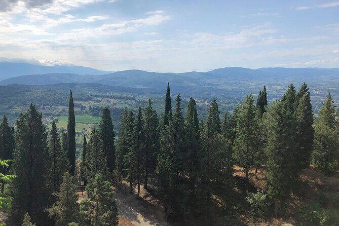Hiking Florence Tuscany hills with lunch & wine - Fattoria di Maiano Lunch: Farm Views and Real Italian Portions