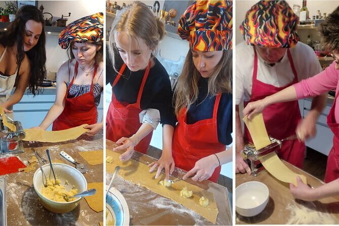 Intimate and authentic Pasta Lesson & Chianti wine. Free parking - A Florence Home Kitchen Outside the City Center