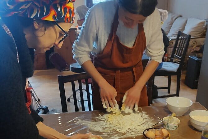 Intimate and authentic Pasta Lesson & Chianti wine. Free parking - Cooking Tortelli di Patate and Tagliatelle Step by Step
