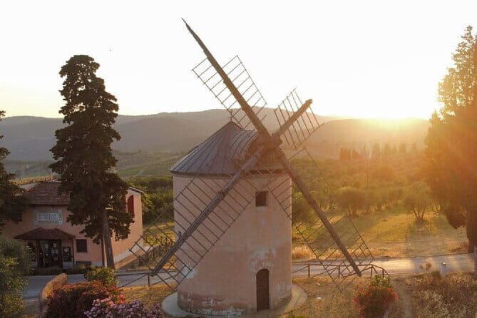 Leonardo Da Vinci's wind mill visit and Organic olive oil tasting - Stop 2: professional olive oil tasting done the right way
