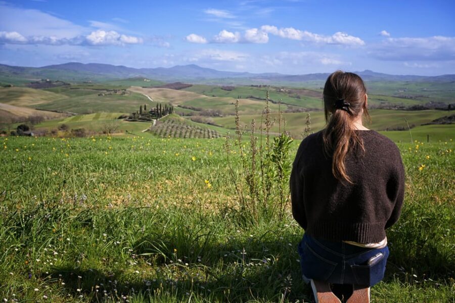Magic Tuscany Tour - Agriturismo Baccoleno stop: the viewpoint that sets the mood