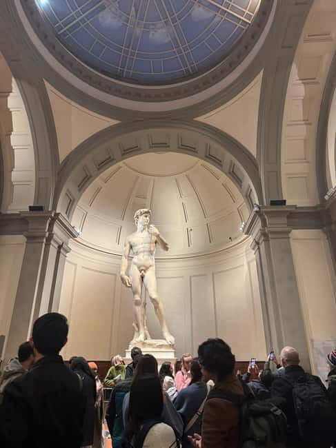 Michelangelo’s David & More: Early Entry Guided Tour - Starting at Piazza delle Belle Arti: how the morning runs