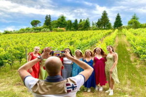 My Tuscan Farm - Three Experiences in One Day - The organic farm walk: olive trees, vineyards, and herb spotting