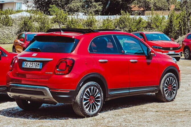 New Fiat 500X (SUV) Rental (all day) - Manual vs Automatic: How the Car Choice Affects Your Day