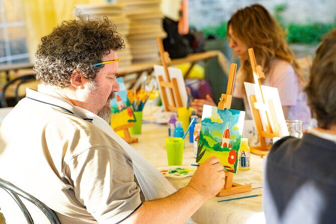 Paint And Drink Florentine Hills Art at La Birr'aia in Marignolle - Should you book this Florence paint-and-drink class?