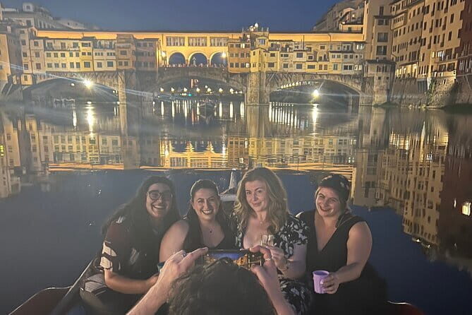 Panoramic Florence by Boat with Wine - Meeting at Piazza Mentana for a 7:00 pm start