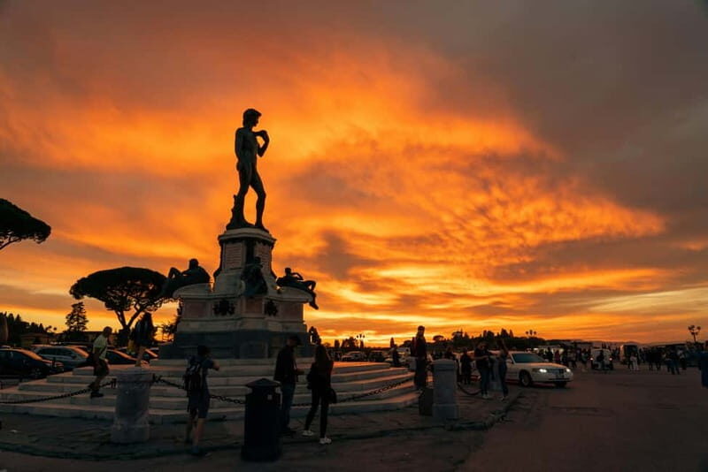 Panoramic walking tour in Florence with Vincenzo - The Big Finish: Climbing to Piazzale Michelangelo for 360° Views