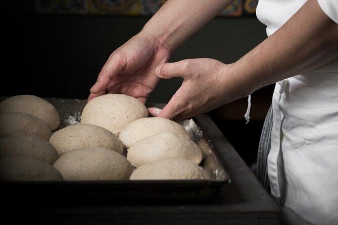 Pizza Making Private Class with Wine Tasting - The Real Learning: Dough, Rolling, Sauce, and Oven Control