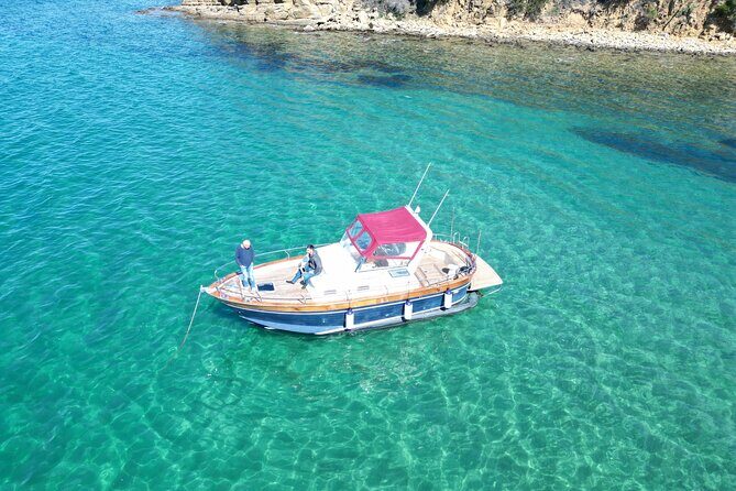 Private Boat Excursion with Lunch or Aperitif to the Calette di Scarlino - Stop 2: Cala Martina, wilder views and harder-to-reach vibes