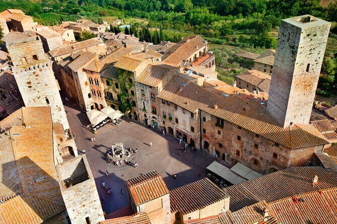 Private Chianti Full Immersion Tuscany & Wine from Florence - Siena at Piazza del Campo: the Palio square feel, plus food browsing time