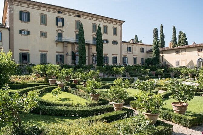Private Chianti Safari: Off Road Tuscany Wine Tour with Lunch from Florence - Stop 1 at Villa le Corti: aristocratic cellars, olive mill tunnels, and salumi pairing