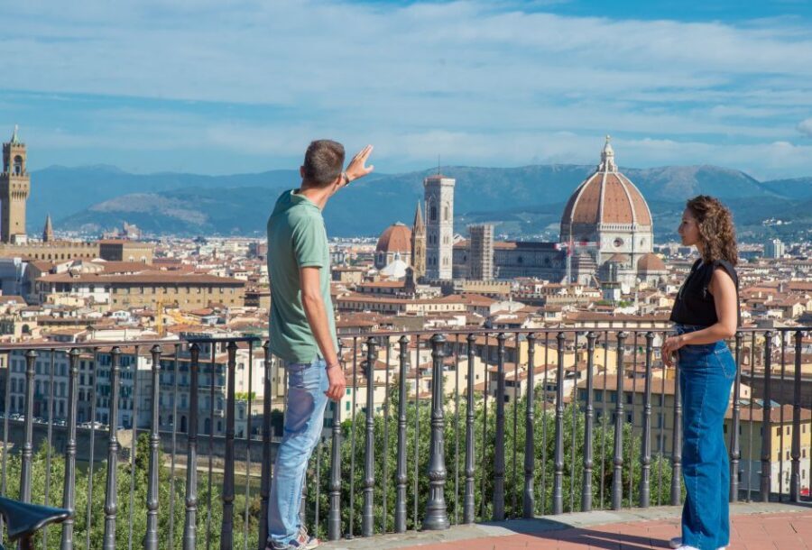 Private E-Bike Tour: Piazzale Michelangelo & Florence hills - Piazzale Michelangelo: the skyline stop you came for
