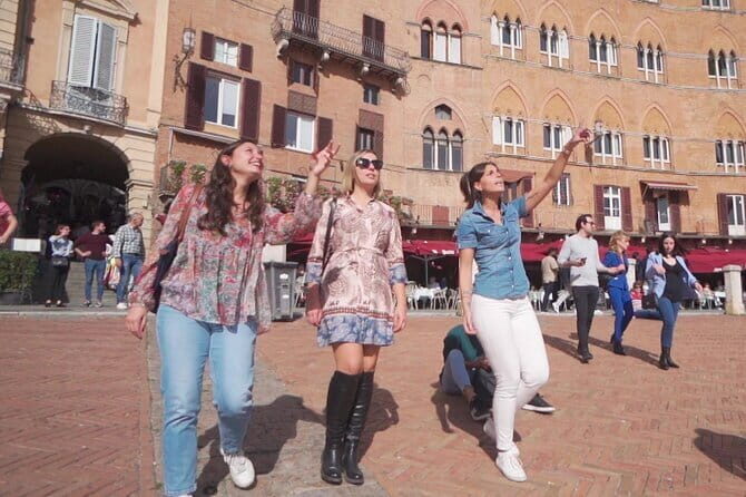 Private Excursion to Siena, San Gimignano and Chianti Landscapes - Siena’s Piazza del Campo: the Palio square you’ll recognize instantly