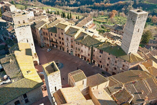 PRIVATE Full-Day Tour of San Gimignano and Volterra - Piazza Duomo, Collegiata, and Sant’Agostino: the church stops that matter