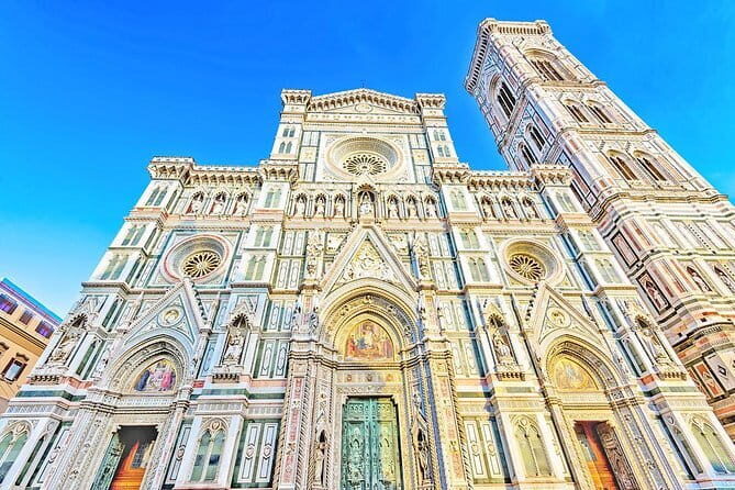 Private Full Day Walking Tour of Florence Highlights with Uffizi and Accademia - Duomo complex vibes: Giotto’s bell tower and why cathedral lines matter