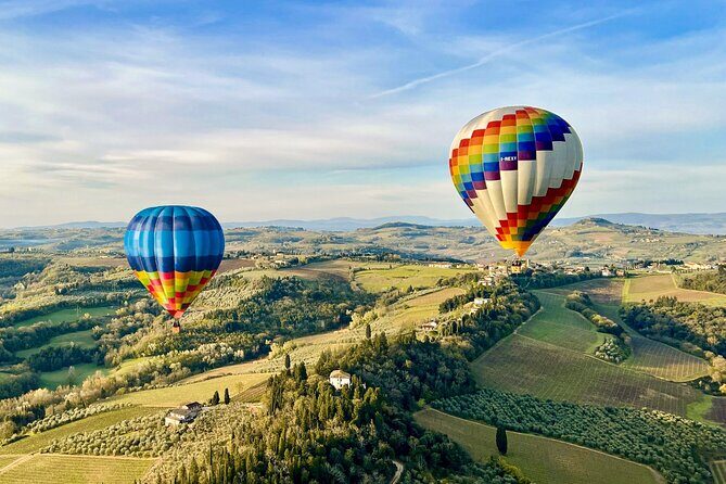 Private Hot Air Balloon ride in Tuscany countryside from Chianti - Key highlights at a glance