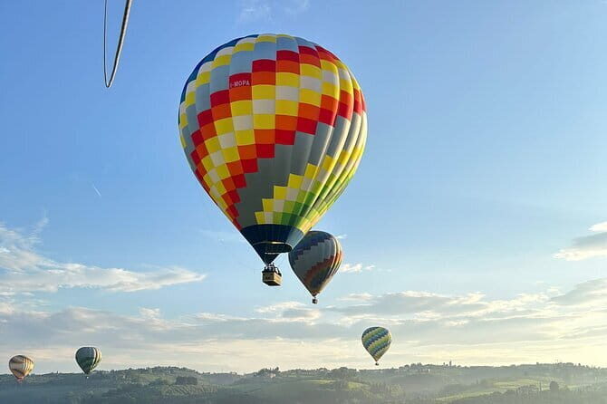 Private Tour: Tuscany Hot Air Balloon Flight from Firenze - One Hour Over Tuscany Hills: What You’ll See at 500 to 3,000 Feet