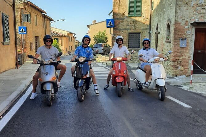 Private Tuscany Vespa Tour - Winery stop in Tuscany: cantina visit, wine tasting, and olive oil