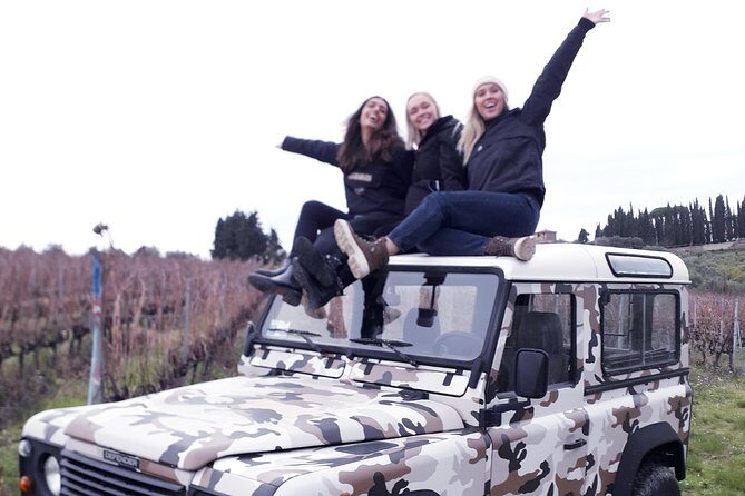 Private Wine Safari! Off-Road, Lunch in Winery in Tuscany! - The Land Rover Defender Off-Road Moment: Views Plus Vibes