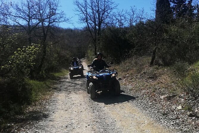 Quad Tour ATV Adventure in Chianti. Lunch and Wine Tasting - Riding rules that matter: license, shoes, and being ready for bumpy terrain