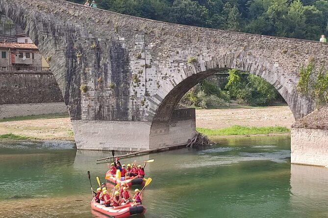 Rafting activity with family in Lucca - How a 90-Minute Trip Feels Longer (In a Good Way)